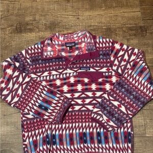 Patagonia Women’s Synchilla Snap Fleece Pullover Western/Aztec Print